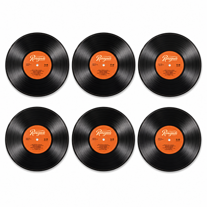 Discos Vinilos decorativos para mesa