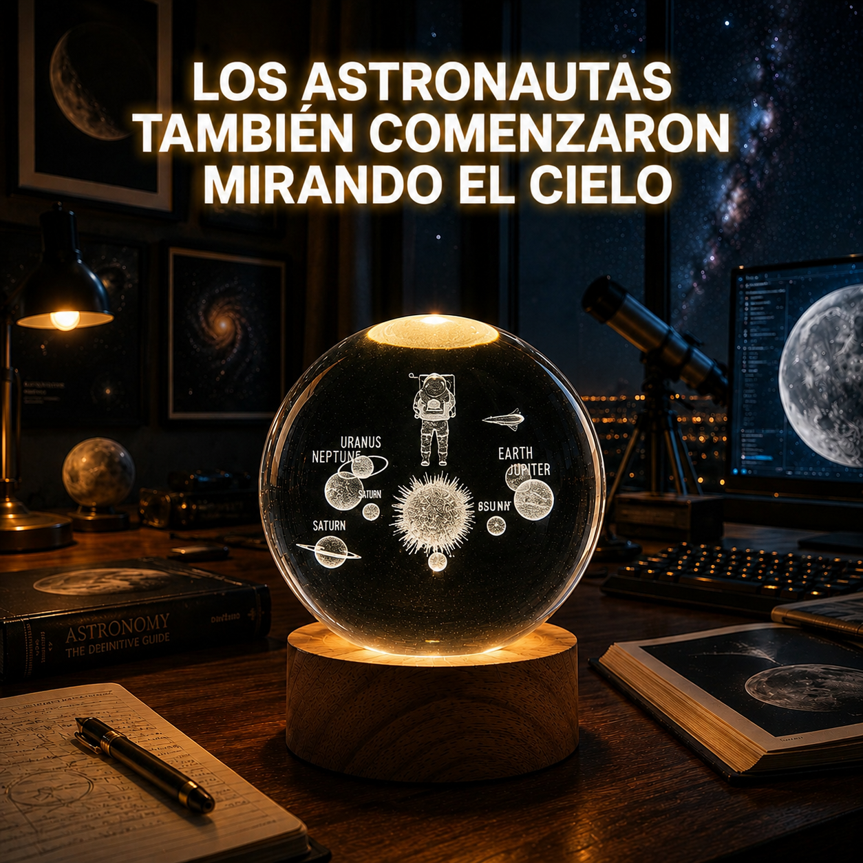 Esfera De Astronauta 3D