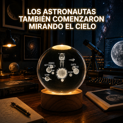 Esfera De Astronauta 3D