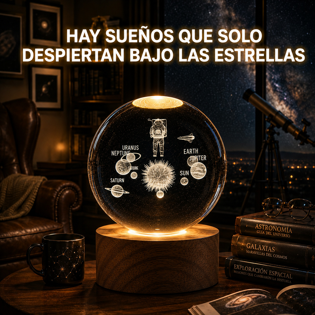 Esfera De Astronauta 3D