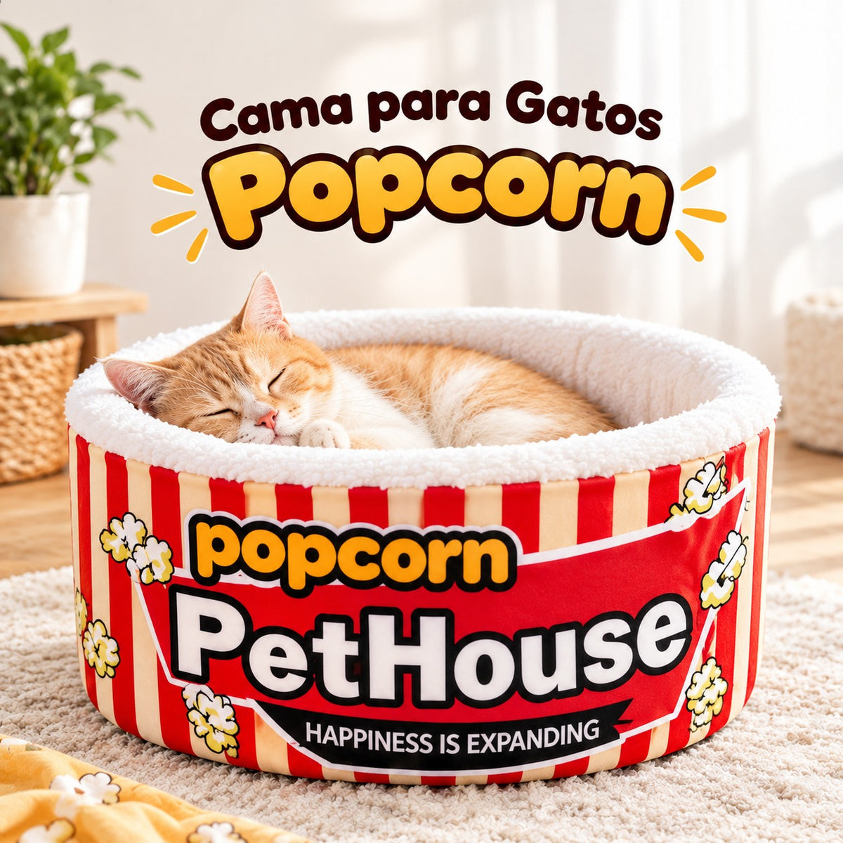 Cama PopCorn para tu gato